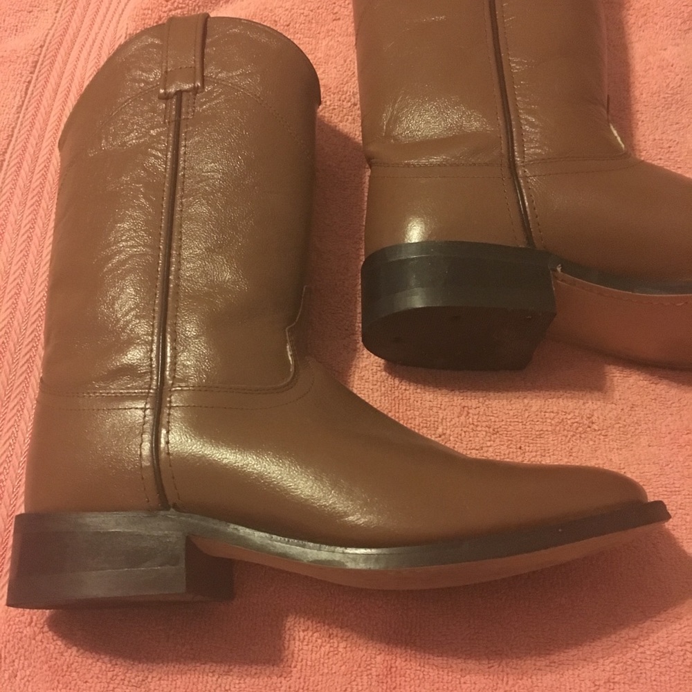 Genuine Leather Cowgirl Boots